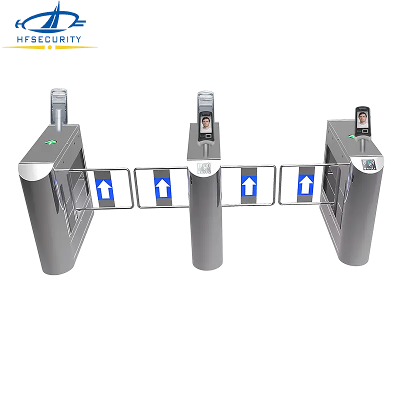 HFSECURITY-SG09 BoxType Circular Arc Slope Swing Gate