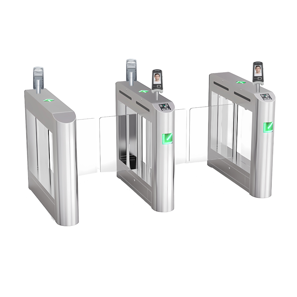 Box type circular swing gate