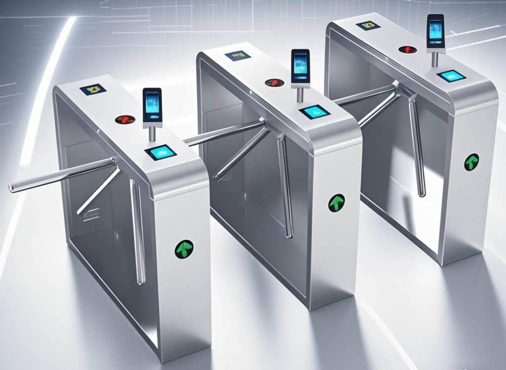 Box type tripod turnstile