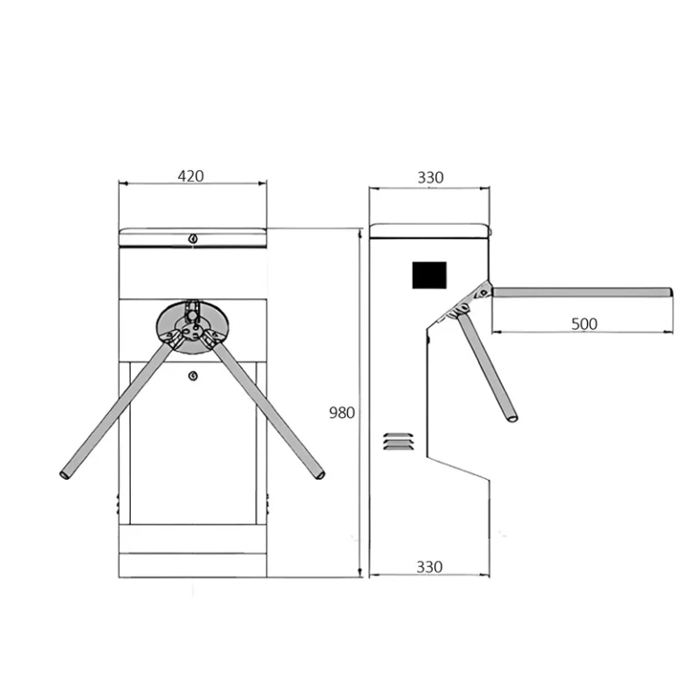 tripod turnstilesTR01(4)