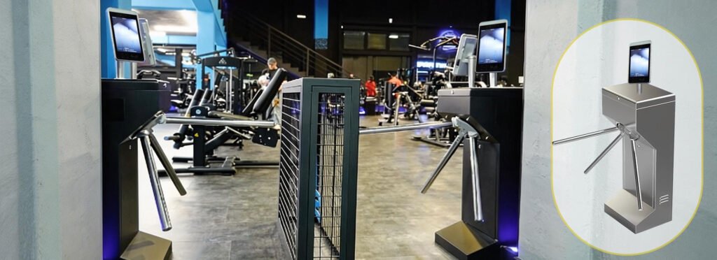 Gym Tripod Turnstile Access Control
