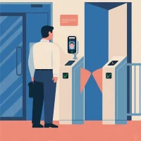 Face Turnstile Gate