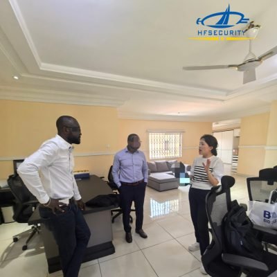 HFSecurity Visits Client in Ghana (1)